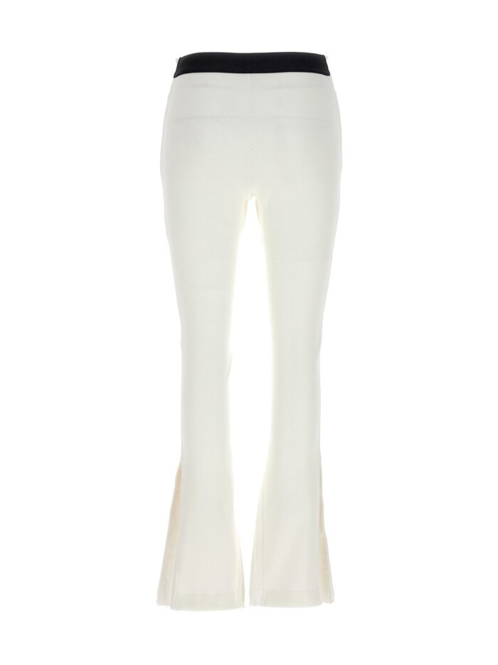 SACAI Ribbed Pleated Pants
