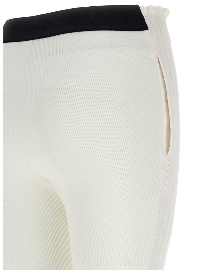SACAI Ribbed Pleated Pants