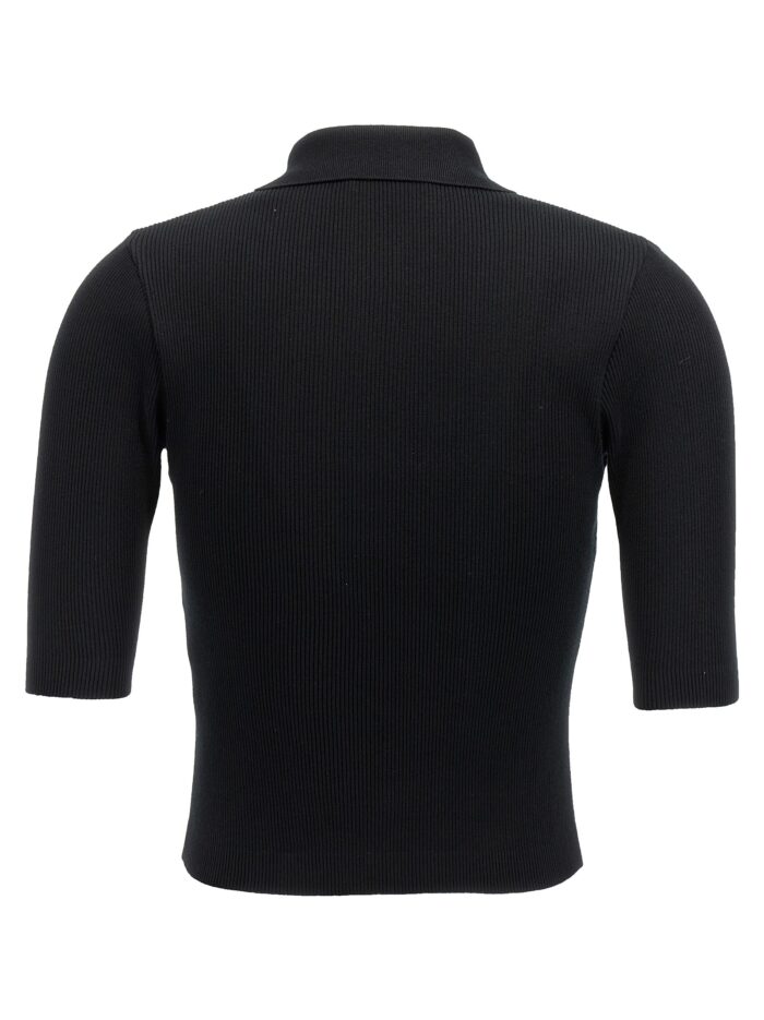 AURALEE Ribbed Polo Shirt