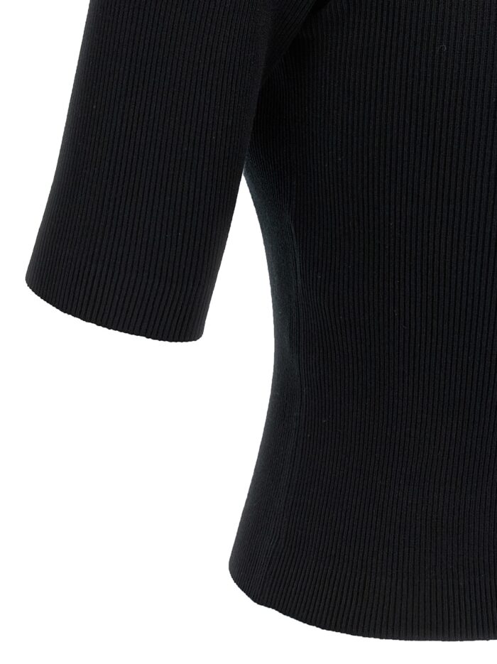AURALEE Ribbed Polo Shirt