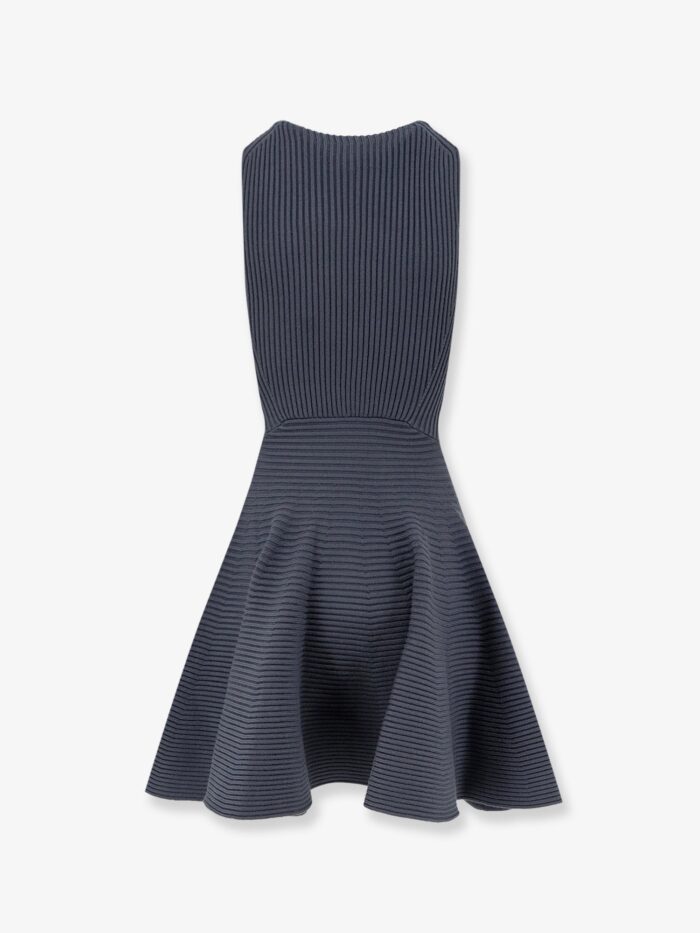 ALAIA Ribbed Skater Dress