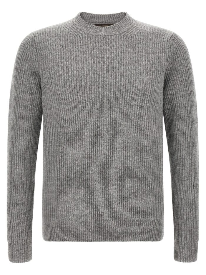 zanone ribbed sweater Zanone Ribbed Sweater