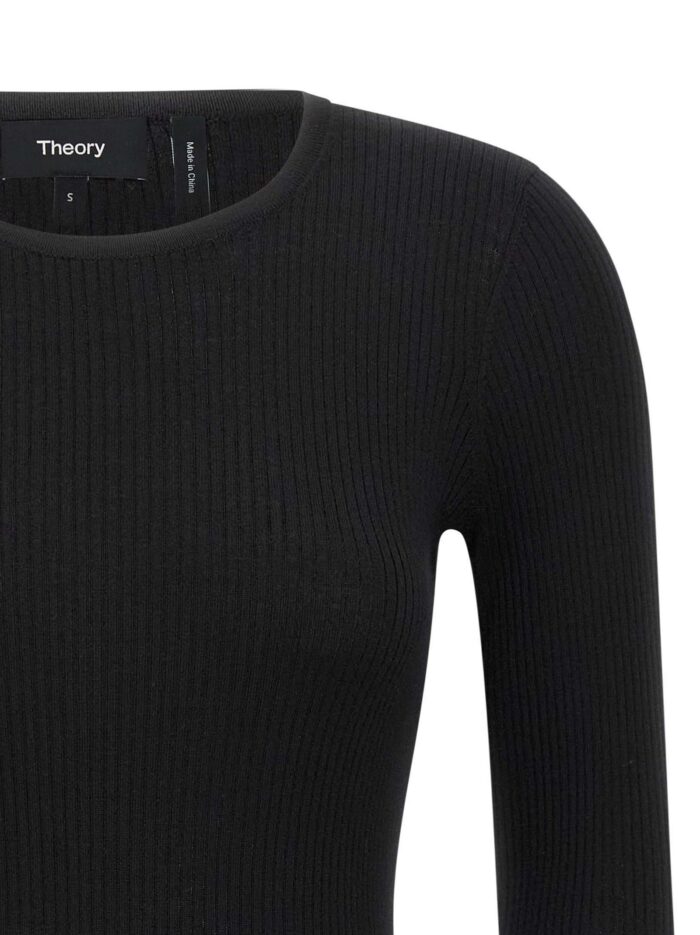 THEORY Ribbed Sweater