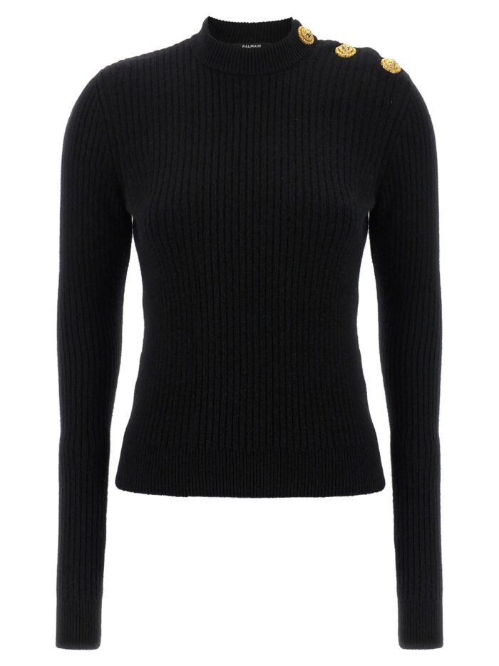 balmain ribbed sweater Balmain Ribbed Sweater