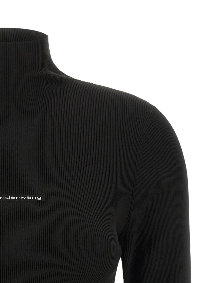 Alexander Wang Ribbed Sweater With Logo