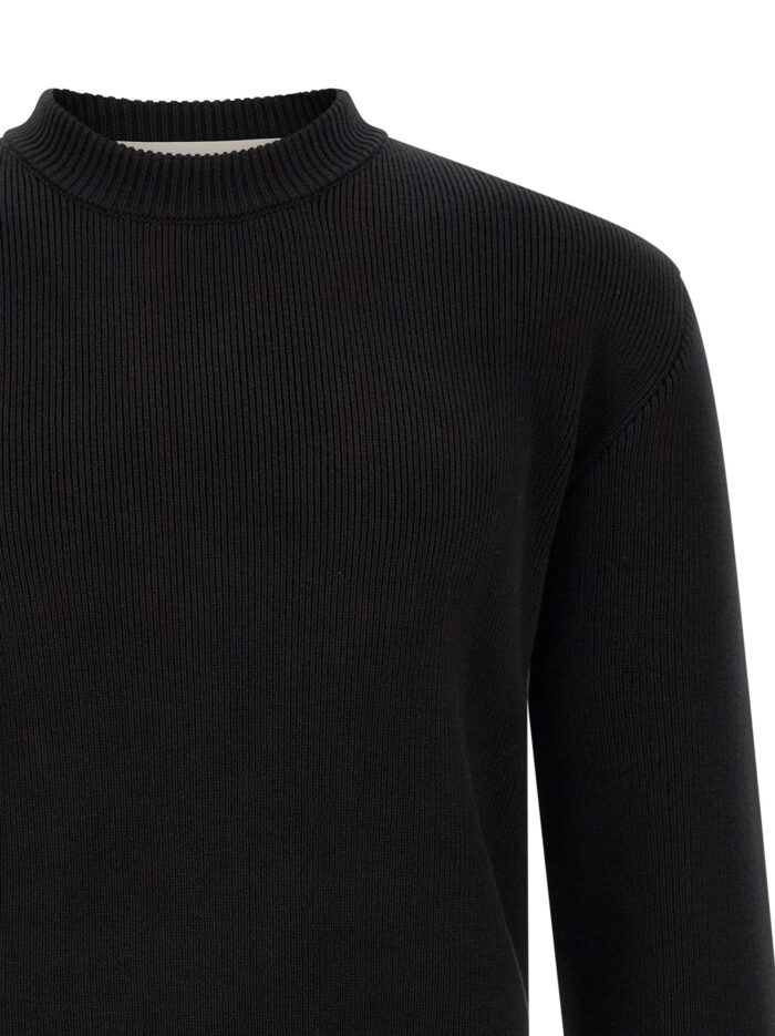 Golden Goose Deluxe Brand Ribbed Sweater With Logo