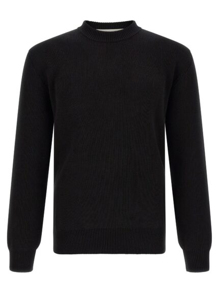 Golden Goose Deluxe Brand Ribbed Sweater With Logo