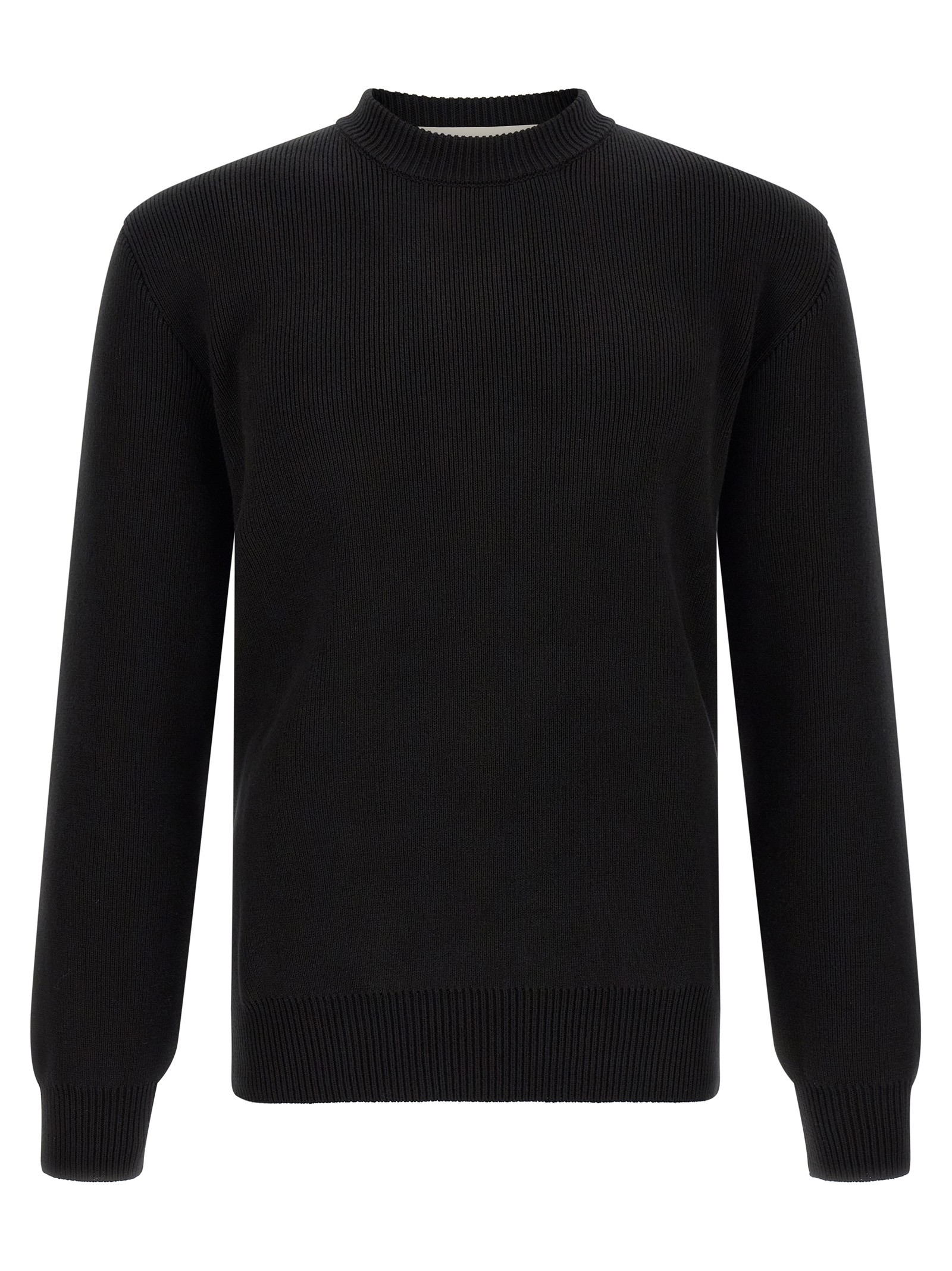 Golden Goose Deluxe Brand Ribbed Sweater With Logo