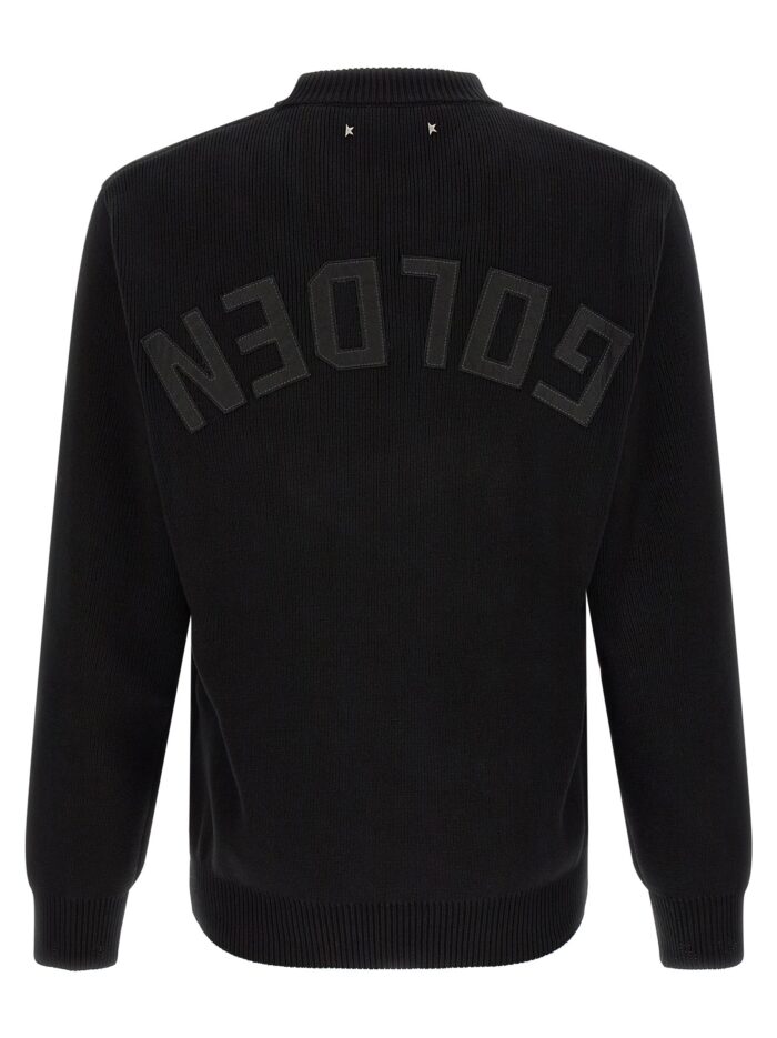 Golden Goose Deluxe Brand Ribbed Sweater With Logo