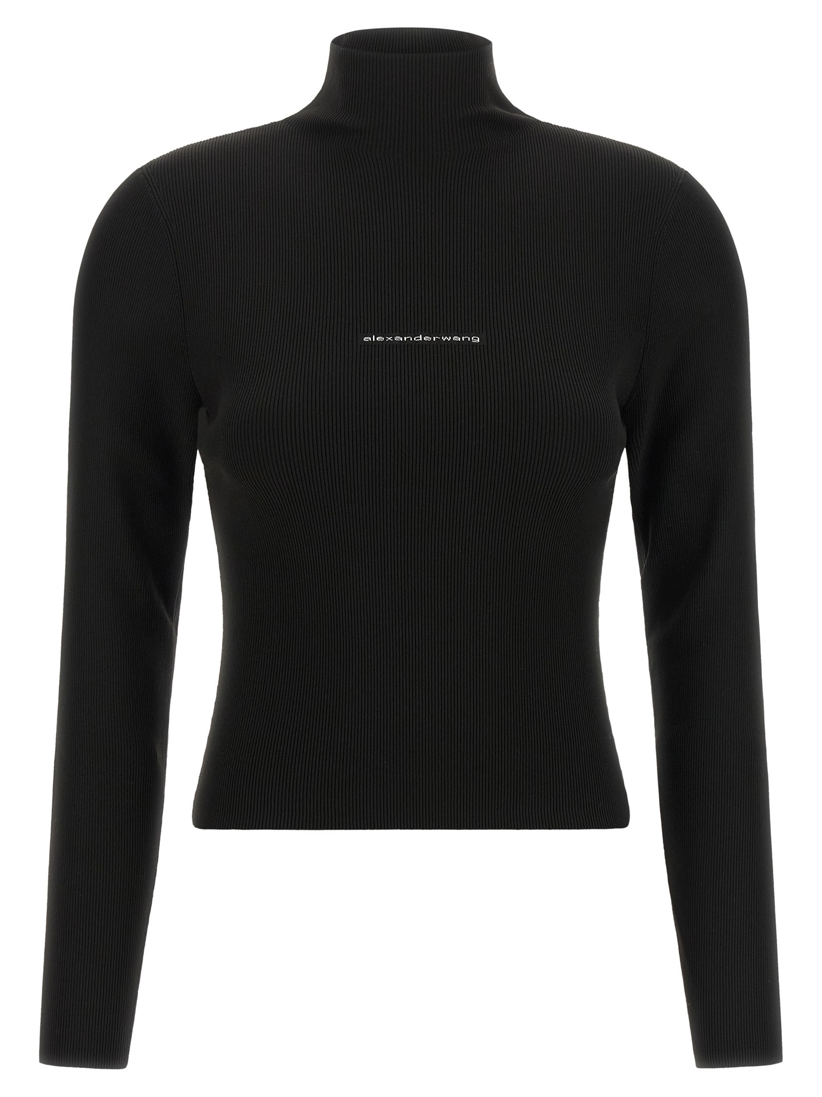 Alexander Wang Ribbed Sweater With Logo
