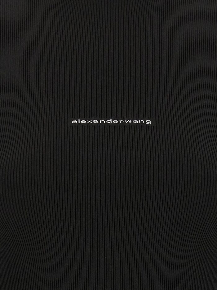 Alexander Wang Ribbed Sweater With Logo