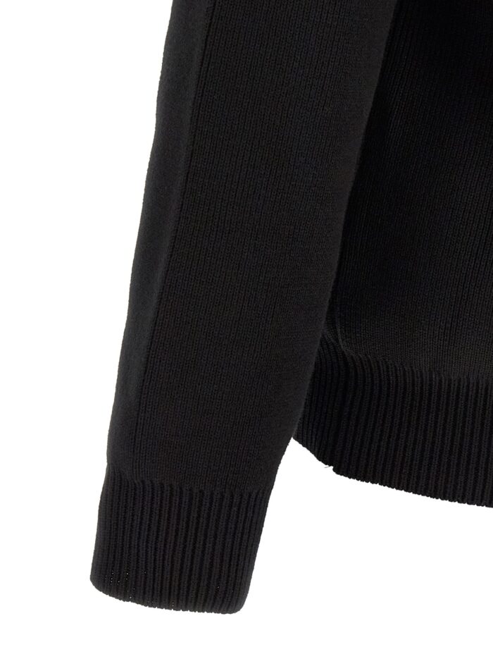 Golden Goose Deluxe Brand Ribbed Sweater With Logo