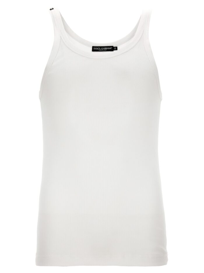 dolce & gabbana ribbed tank top Dolce & Gabbana Ribbed Tank Top