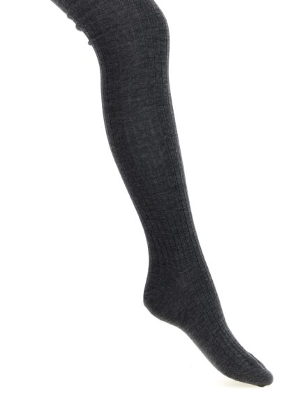 JIL SANDER Ribbed Tights
