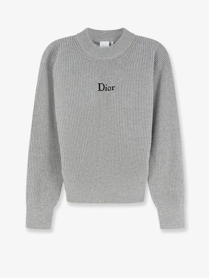 dior ribbed wool and cashmere blend sweater Dior Ribbed Wool And Cashmere Blend Sweater