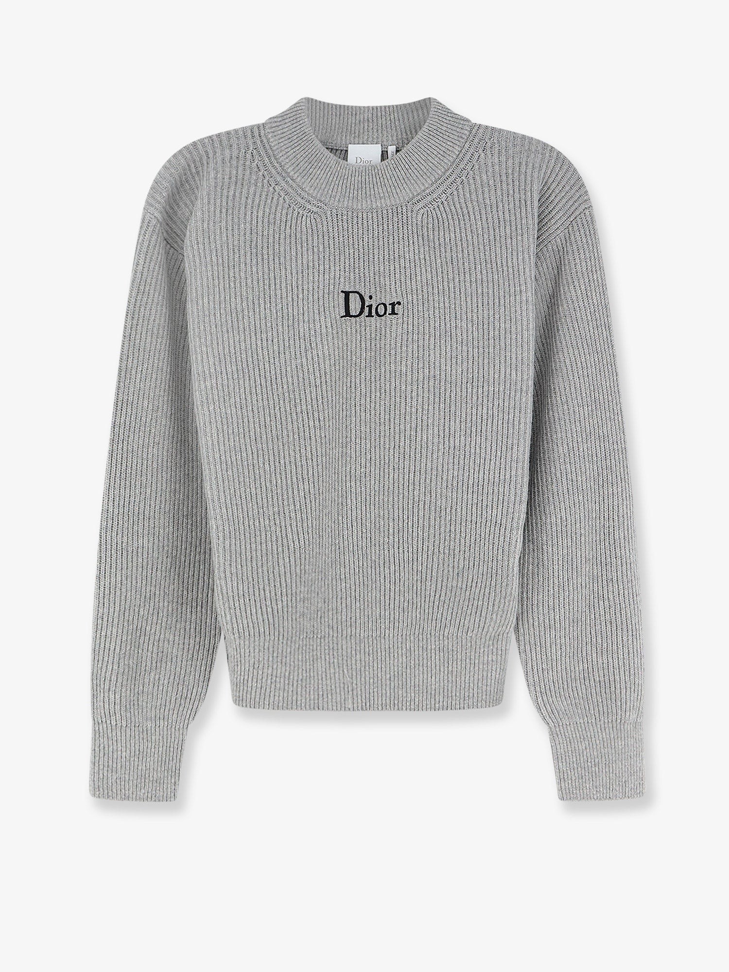 Dior Ribbed Wool And Cashmere Blend Sweater
