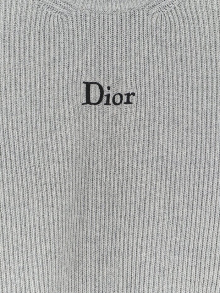 Dior Ribbed Wool And Cashmere Blend Sweater
