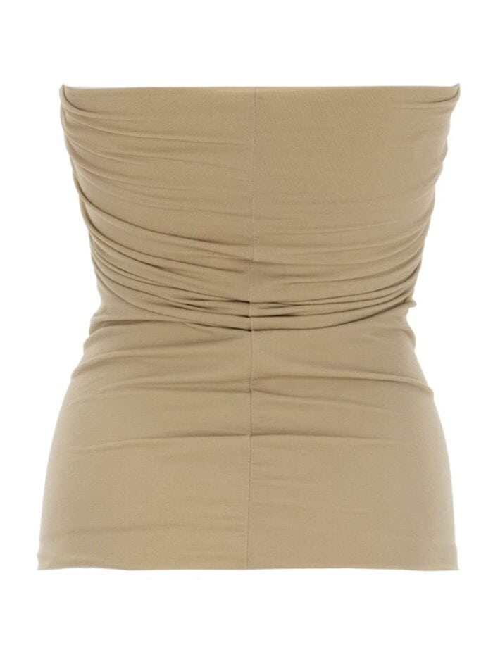 RICK OWENS "ALANNAH PRONG BUSTIER" TOP