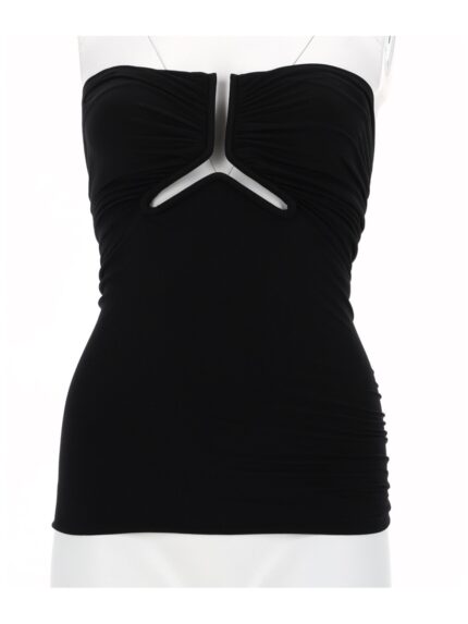 RICK OWENS "ALANNAH PRONG BUSTIER" TOP