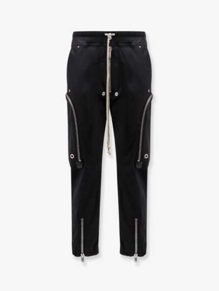 RICK OWENS Bauhaus Cargo Certified Cotton Trousers