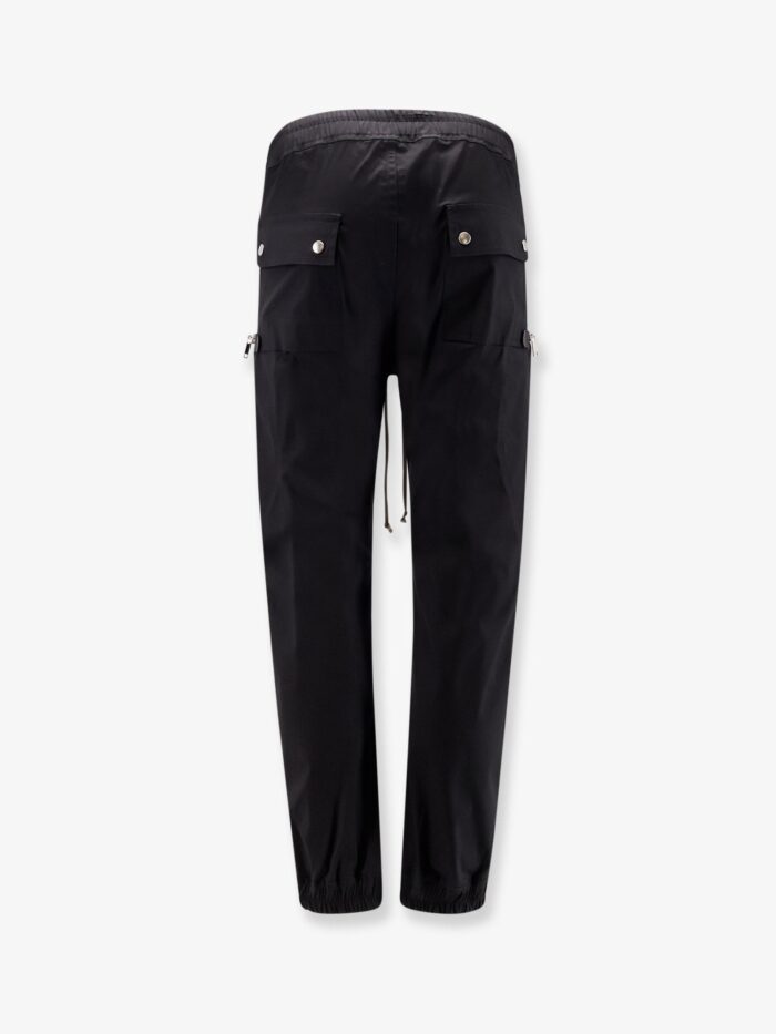 RICK OWENS Bauhaus Cargo Certified Cotton Trousers