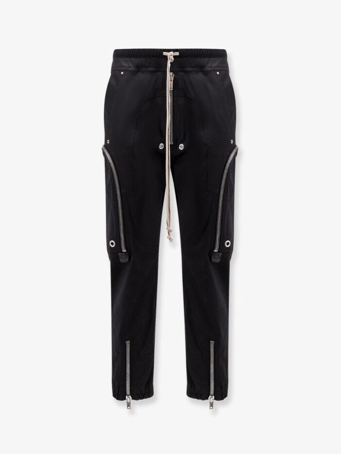 RICK OWENS Bauhaus Cargo Certified Cotton Trousers