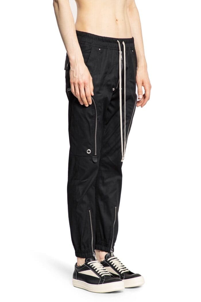 RICK OWENS Bauhaus Cargo Shorts In Heavy Cotton Poplin