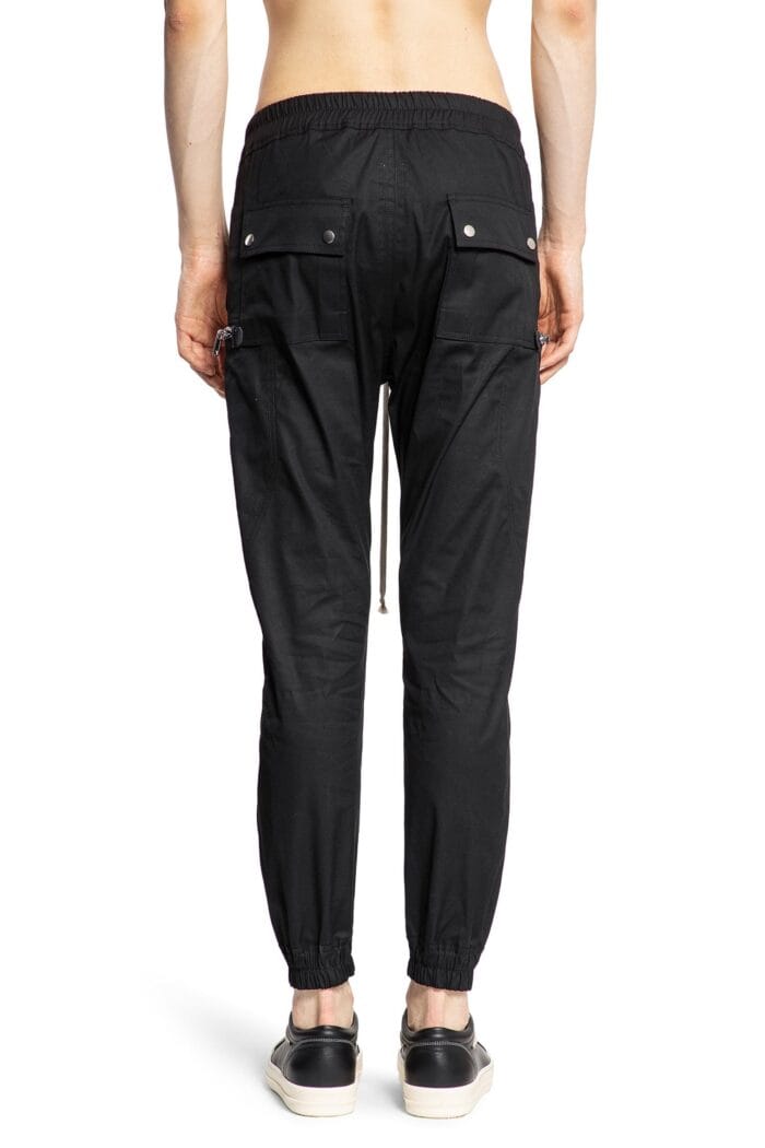 RICK OWENS Bauhaus Cargo Shorts In Heavy Cotton Poplin