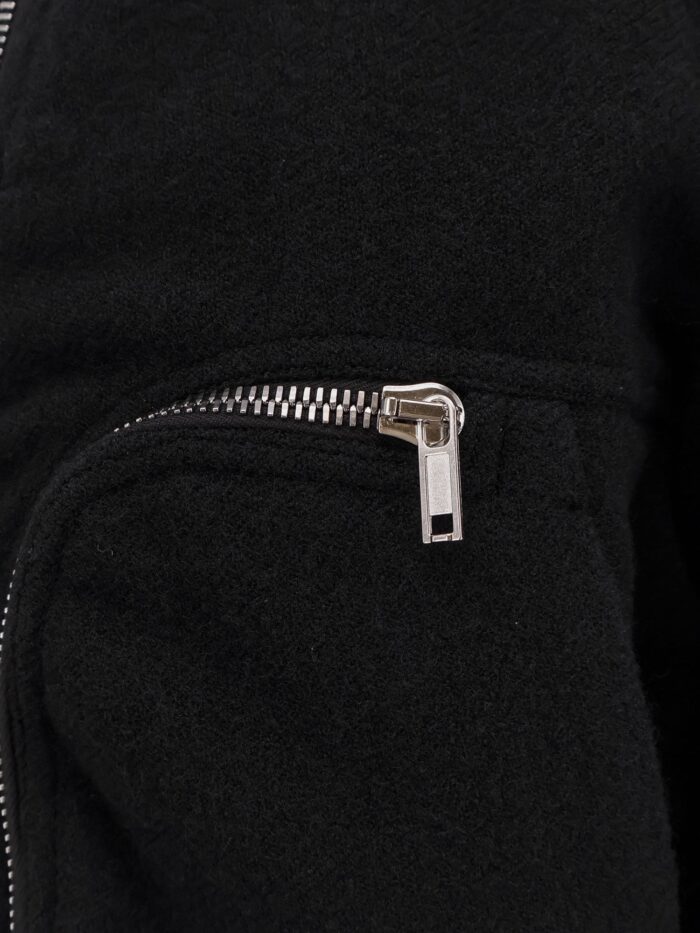 RICK OWENS Bauhaus Flight Virgin Wool Bomber
