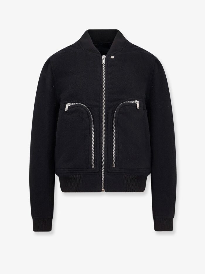 RICK OWENS Bauhaus Flight Virgin Wool Bomber