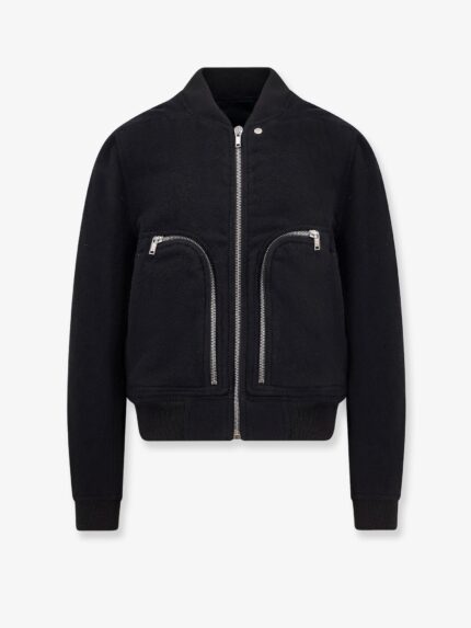 RICK OWENS Bauhaus Flight Virgin Wool Bomber