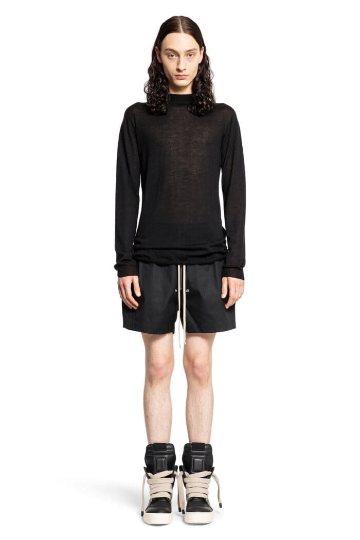 RICK OWENS Bela Boxers In Heavy Cotton Poplin