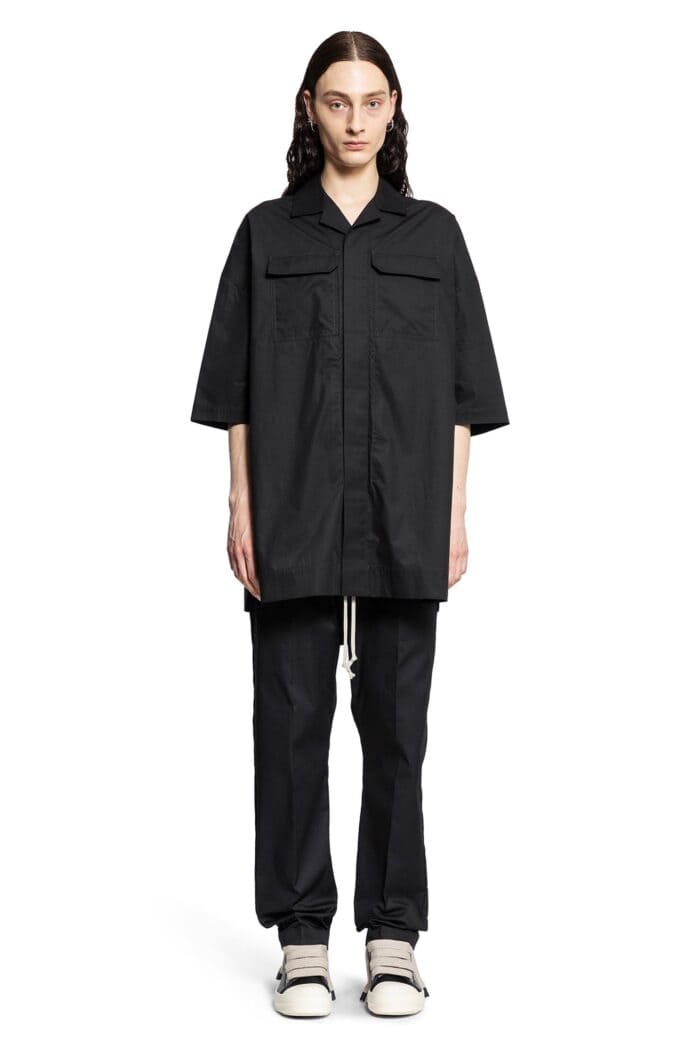 RICK OWENS Bela Pants In Heavy Cotton Poplin