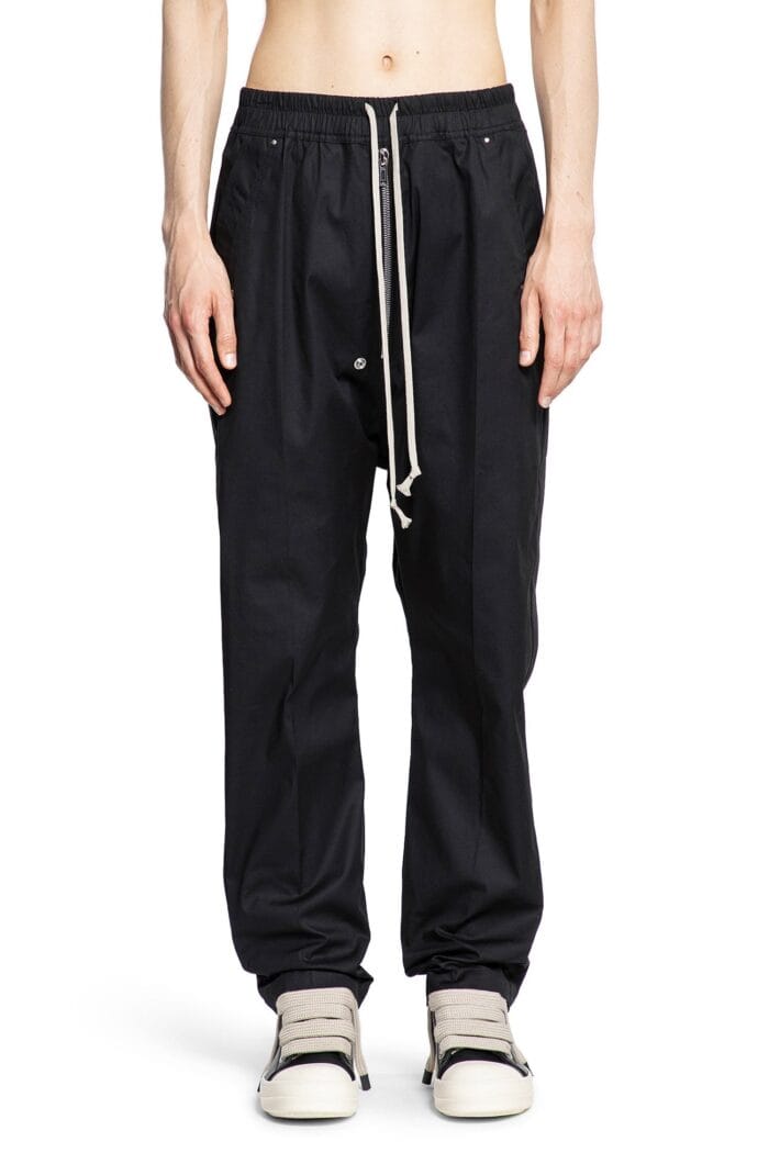 RICK OWENS Bela Pants In Heavy Cotton Poplin