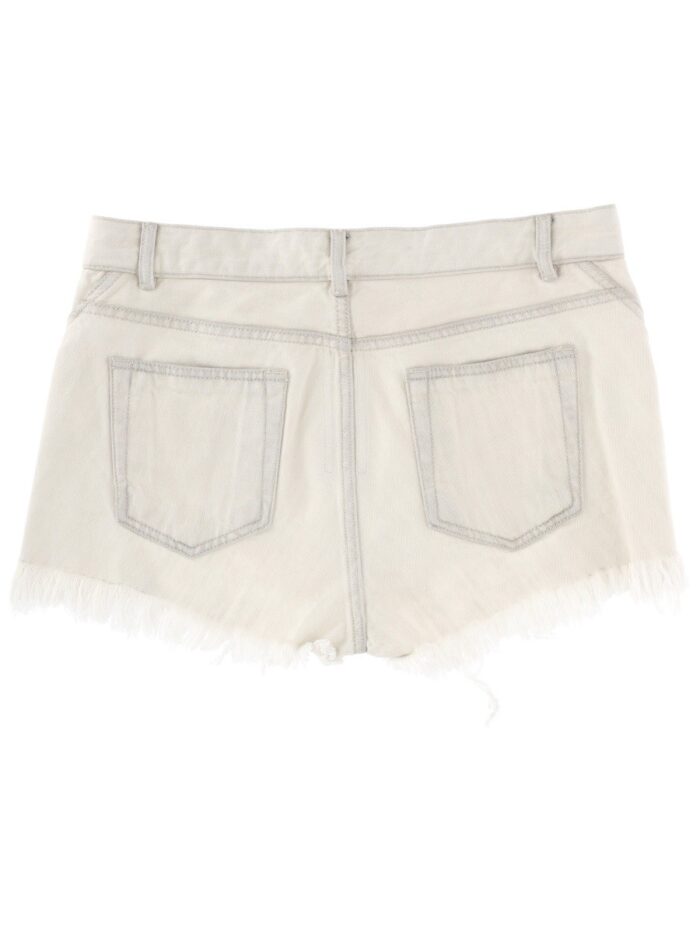 RICK OWENS "BIAS CUTOFFS" SHORTS