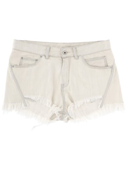 RICK OWENS "BIAS CUTOFFS" SHORTS