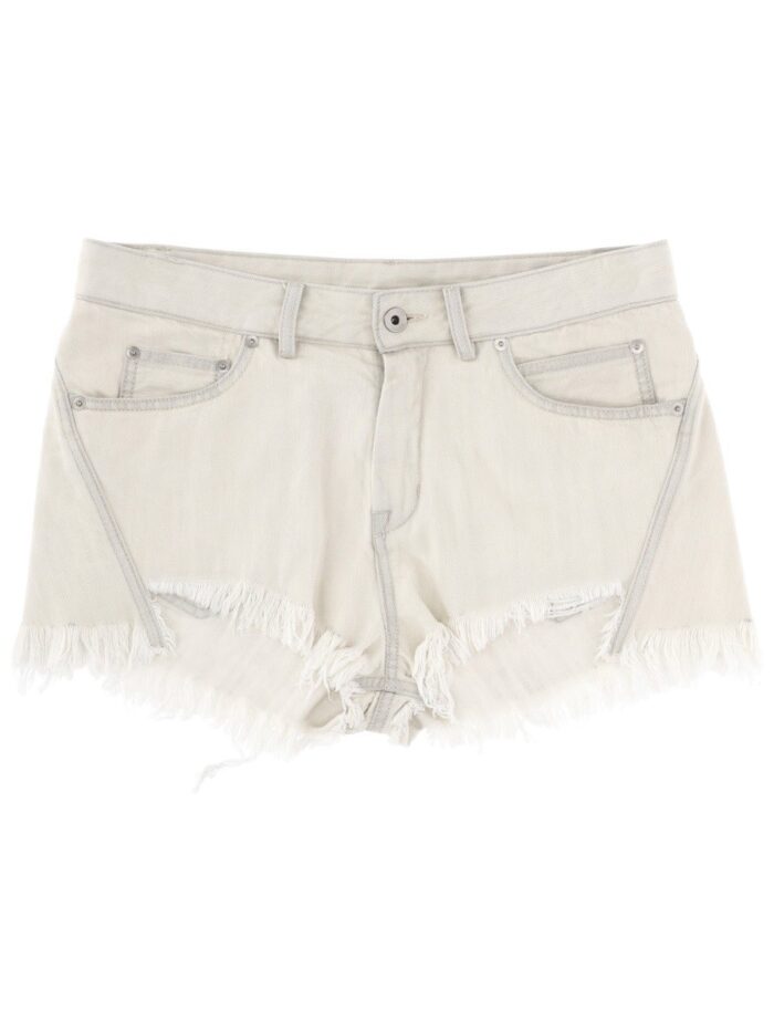 RICK OWENS "BIAS CUTOFFS" SHORTS