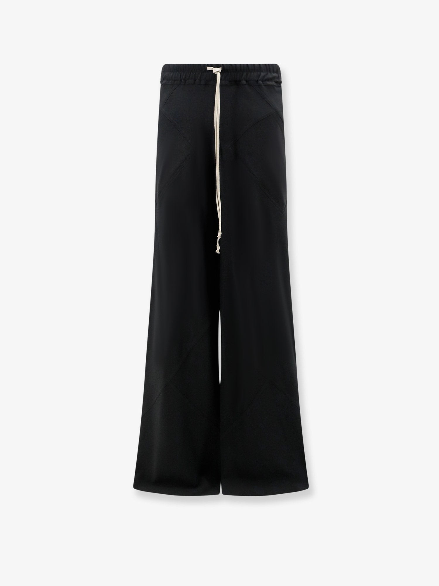 RICK OWENS Bias Viscose And Silk Trousers