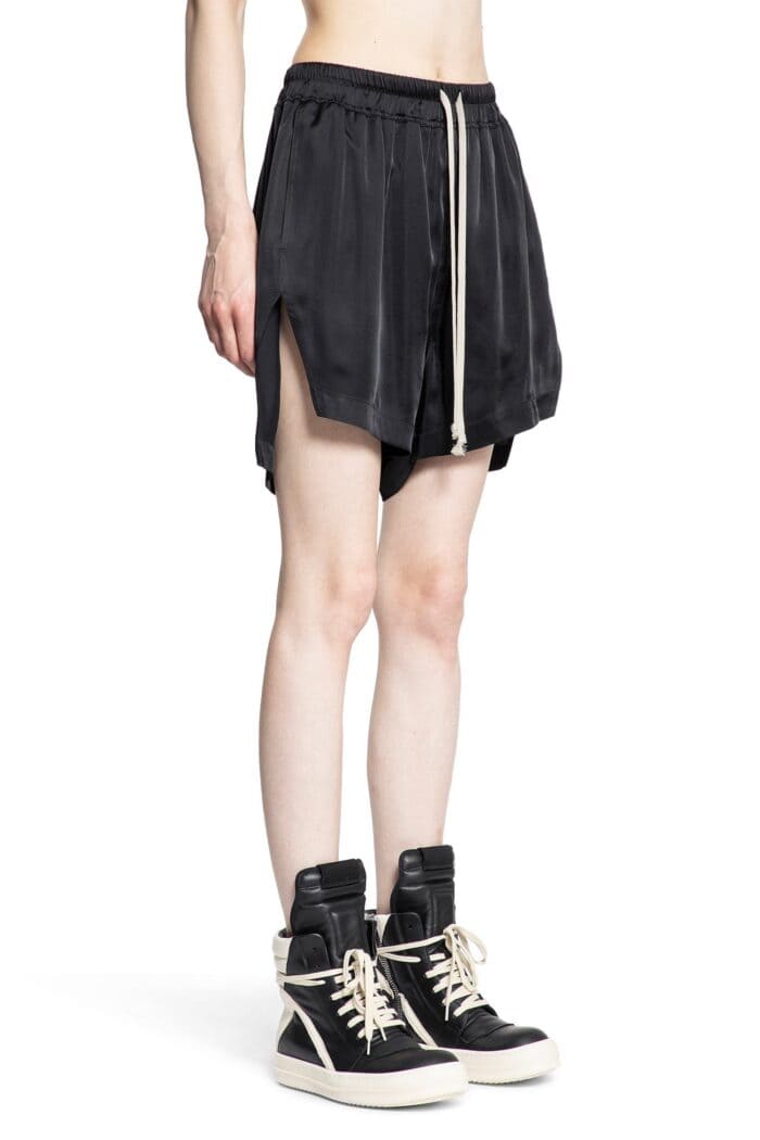 RICK OWENS Boxers In Silk Charmeuse