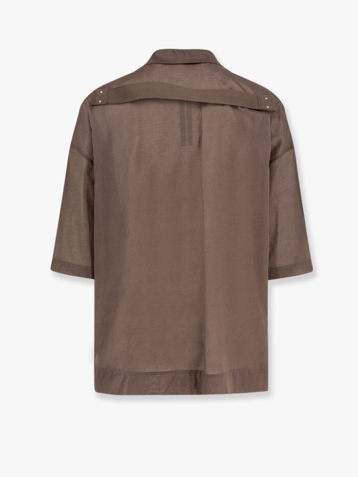 RICK OWENS Camicia Magnum Tommy In Cotone Organico Certificato