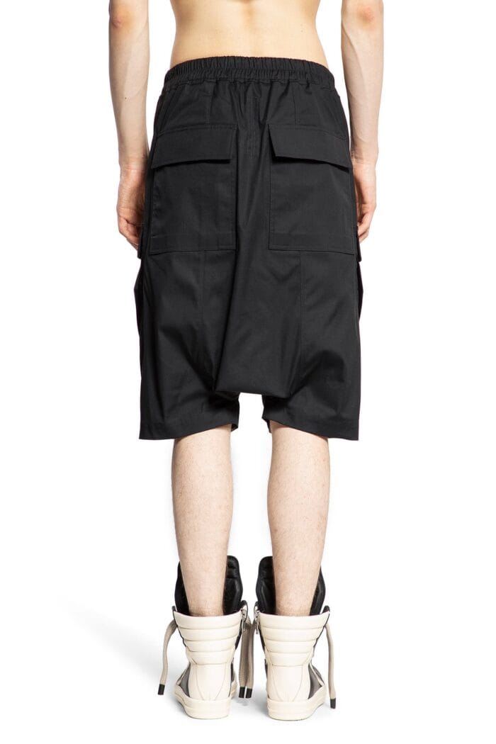 RICK OWENS Cargo Pods In Heavy Cotton Poplin