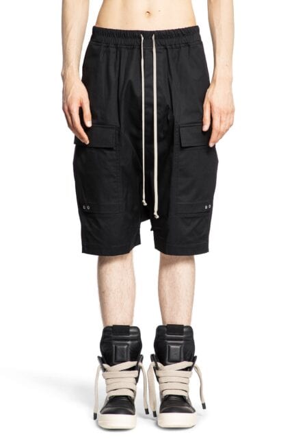 RICK OWENS Cargo Pods In Heavy Cotton Poplin