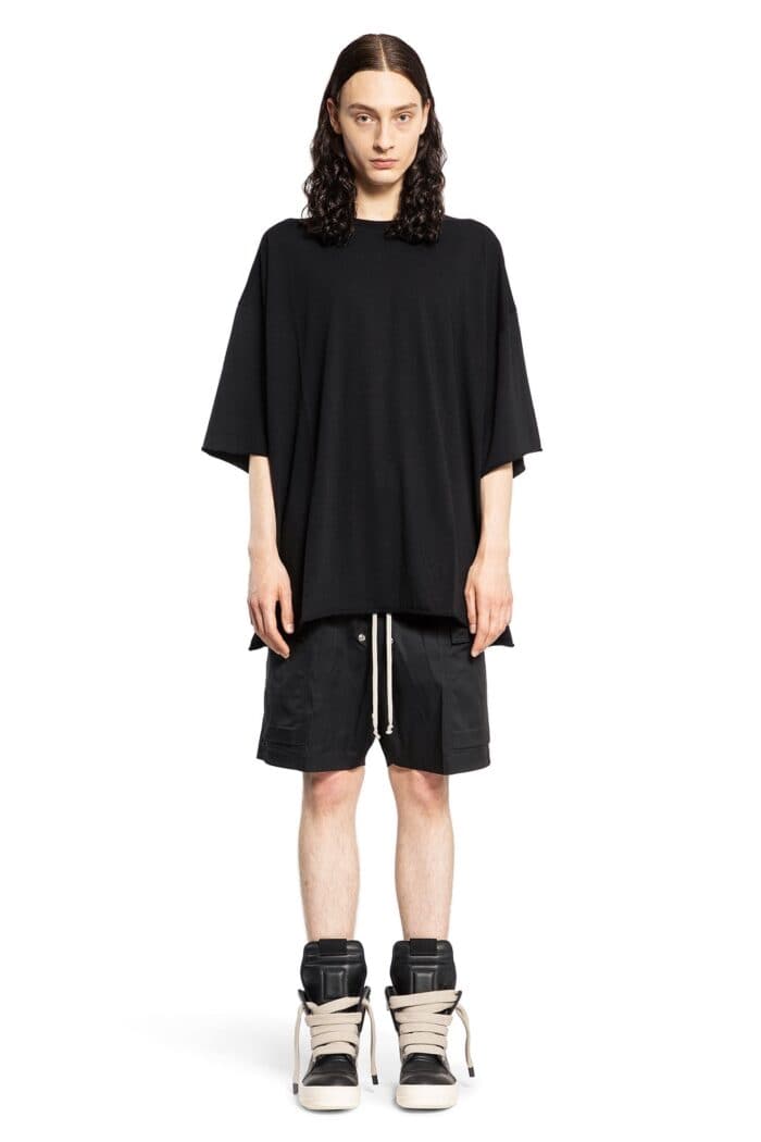 RICK OWENS Cargobela Shorts In Heavy Cotton Poplin