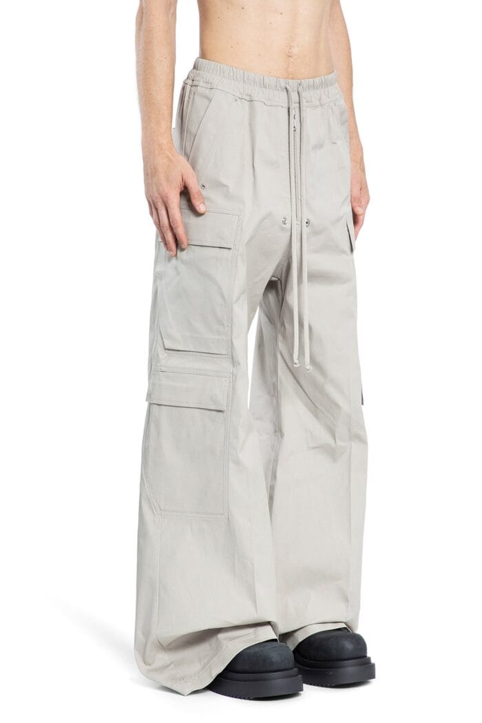 RICK OWENS Cargobelas Heavy Cotton Poplin Pants