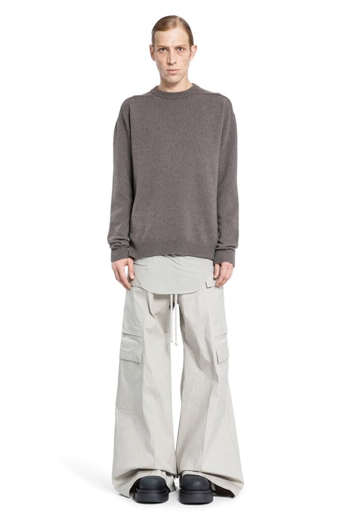 RICK OWENS Cargobelas Heavy Cotton Poplin Pants