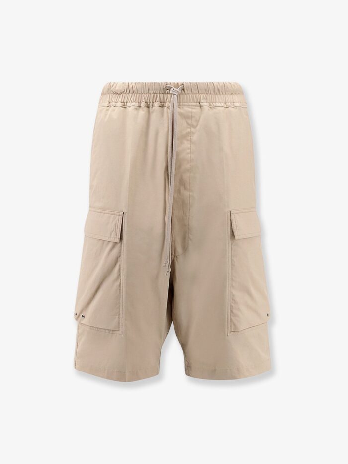 RICK OWENS Certified Cotton Cargo Shorts