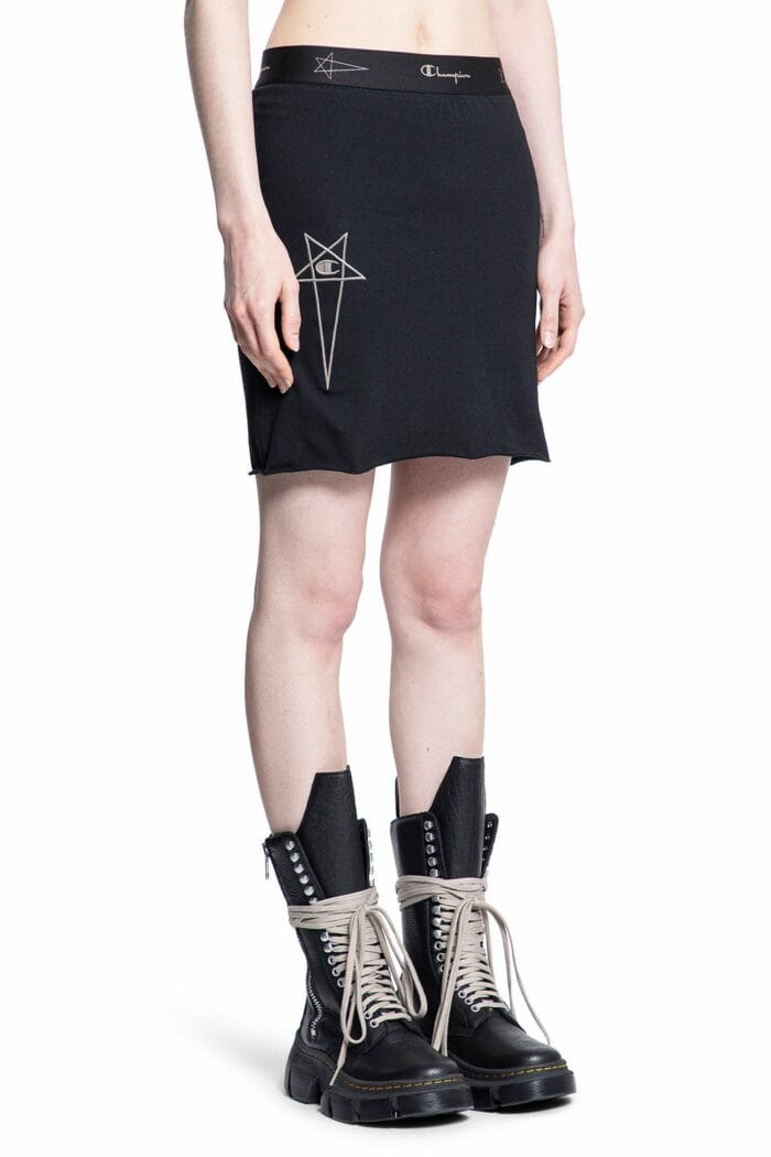 RICK OWENS Champion Collaboration Sacrimini Skirt