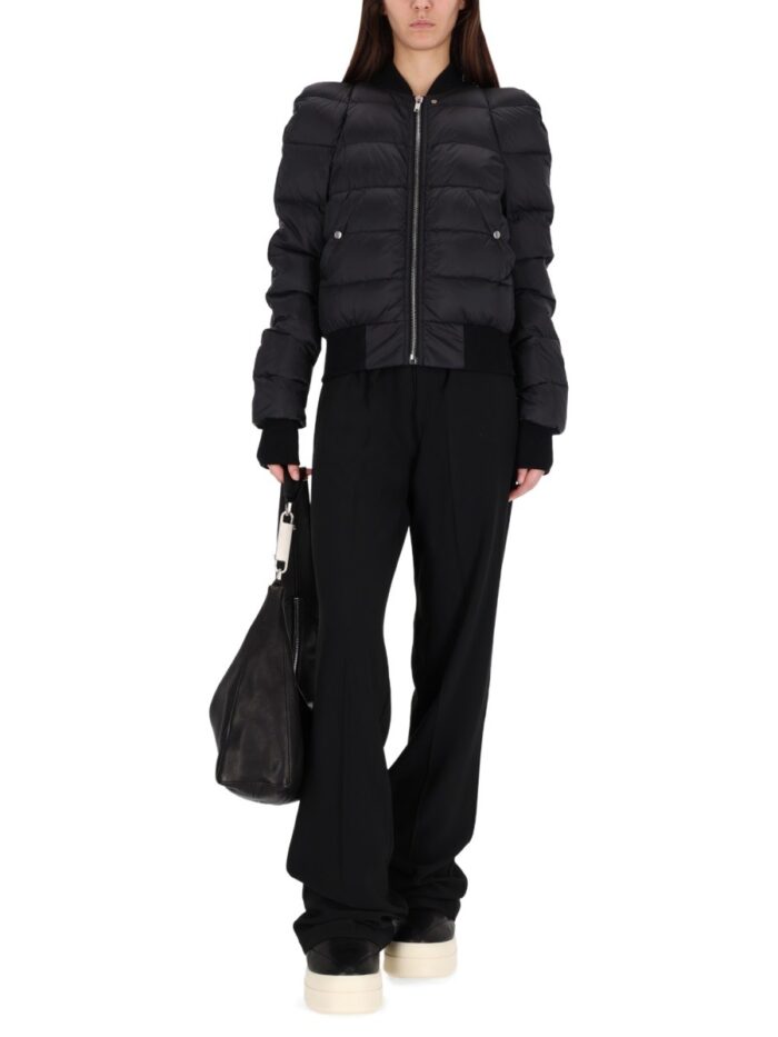 RICK OWENS "COMFORTER" DOWN BOMBER JACKET