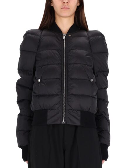 RICK OWENS "COMFORTER" DOWN BOMBER JACKET