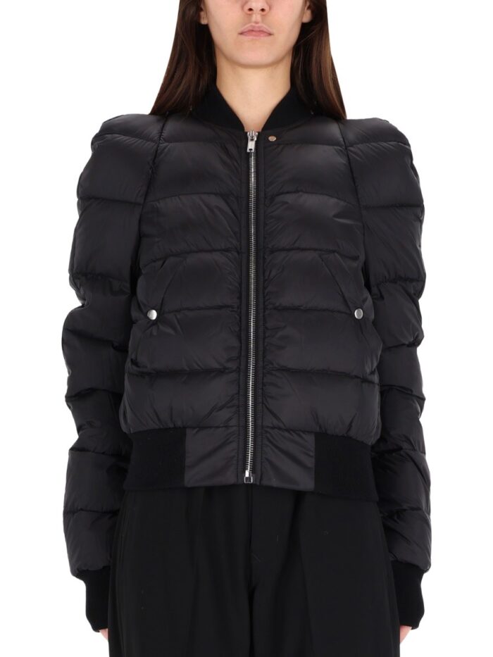 RICK OWENS "COMFORTER" DOWN BOMBER JACKET